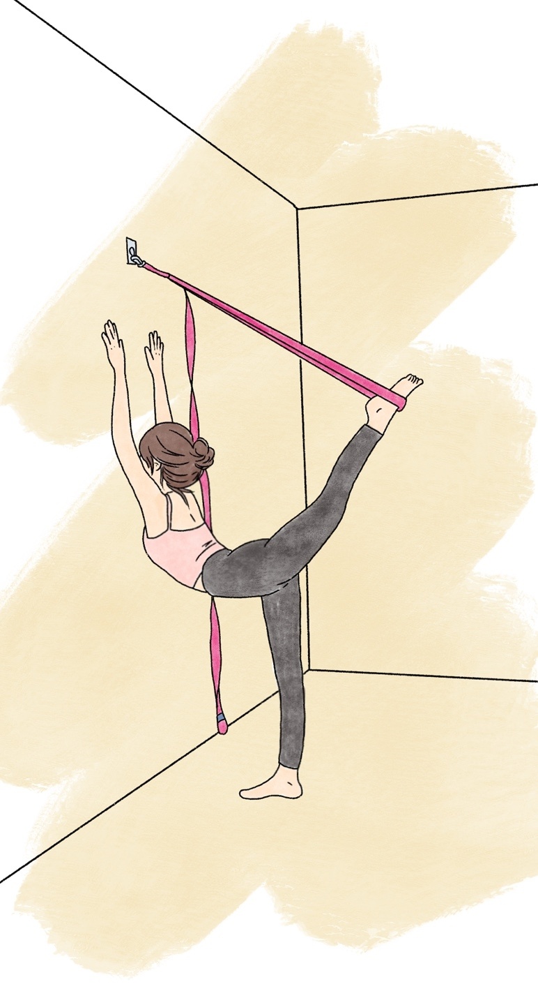 테라피월 요가 – 벽을 활용한 새로운 치유적 움직임